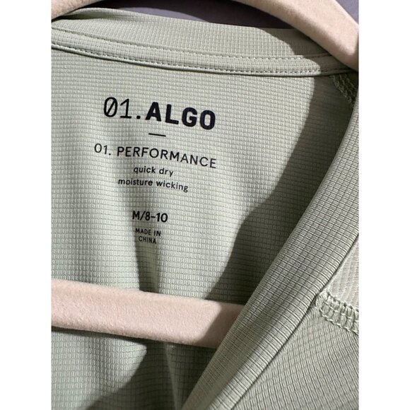 01. Algo Boys Quick Dry Performance Long Sleeve Size M 8/10 NWOT - Picture 3 of 5
